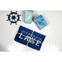 Load image into Gallery viewer, LAKE 50&quot; X 60&quot; PLUSH BLANKET
