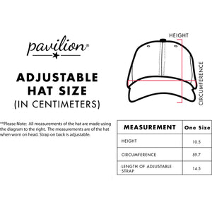 HIKING PEOPLE ADJUSTABLE HAT