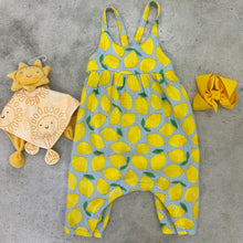 Load image into Gallery viewer, LEMONS TIE BACK ROMPER
