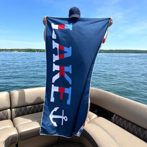 LAKE BEACH TOWEL