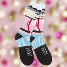 Load image into Gallery viewer, CHRISTMAS COZY CREW SOCK - WORLD&#39;S SOFTEST SOCKS
