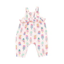 Load image into Gallery viewer, POPSICLES RUFFLE WAIST ROMPER
