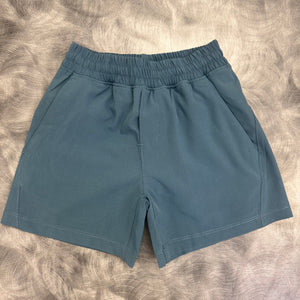 PROPERLY TIED COURT SHORT - SLATE BLUE