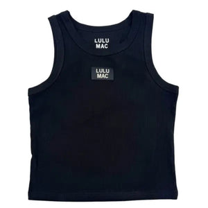 LULU MAC TANK - BLACK