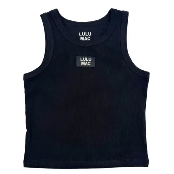 LULU MAC TANK - BLACK