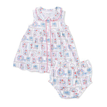 Load image into Gallery viewer, JILL FLORAL PATCHWORK DRESS &amp; BLOOMER
