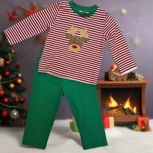 REINDEER BOYS PANT SET