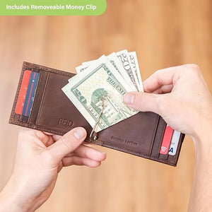 UNIVERSITY OF ALABAMA BIFOLD WALLET WITH MONEY CLIP