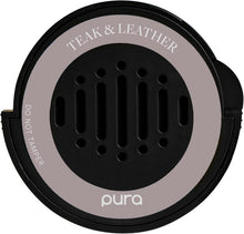 Load image into Gallery viewer, TEAK &amp; LEATHER PURA CAR CARTRIDGE
