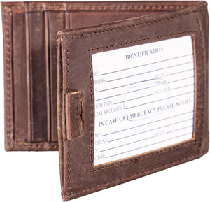 UNIVERSITY OF ALABAMA BIFOLD WALLET WITH MONEY CLIP