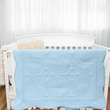 Load image into Gallery viewer, BABY QUILT BLUE
