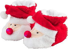 Load image into Gallery viewer, LIGHT UP HOLIDAY SLIPPERS - RUDOLPH
