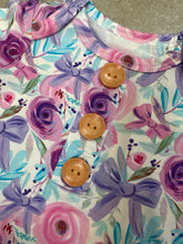 Load image into Gallery viewer, LAVANDER FLORAL BAMBOO - KNOT GOWN
