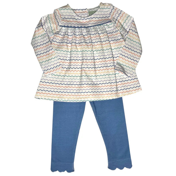 WAVES PANT SET