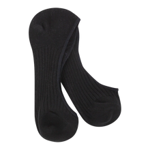 Load image into Gallery viewer, WORLD'S SOFTEST - NO SHOW SOCK - WEEKEND LINER BLACK
