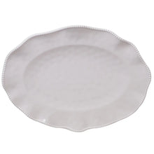Load image into Gallery viewer, PERLETTE CREAM MELAMINE OVAL PLATTER - 18"X13.5"
