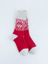 Load image into Gallery viewer, WORLD SOFTEST SOCKS - RED CONFETTI
