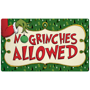 NO GRINGHES ALLOWED MAT