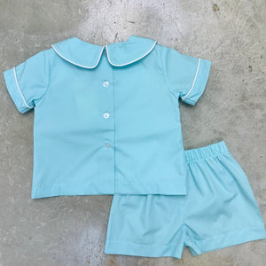 FAITH SMOCKED SHORT SET