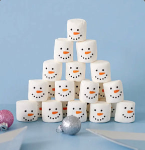 SNOWMAN MARSHMALLOW CANDY - 4.2oz.