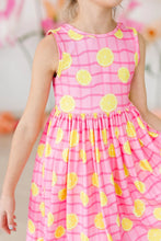 Load image into Gallery viewer, PINK LEMONADE TANK TWIRL DRESS
