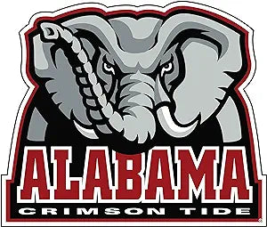 REFLECTIVE ALABAMA ELEPHANT 4" DECAL