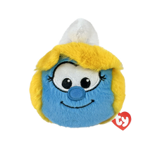 Load image into Gallery viewer, TY BEANIE BOUNCER SMURFETTE  |  SMURFS COLLECTION
