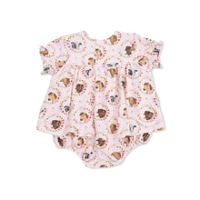 Load image into Gallery viewer, FARM ANIMAL SMOCKED BUBBLE WITH SKIRT
