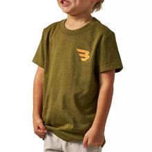 Load image into Gallery viewer, YOUTH BURLEBO DEER FLYING B ORANGE LOGO - HUNTER GREEN

