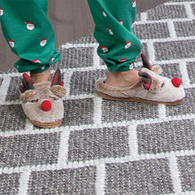 Load image into Gallery viewer, REINDEER NOVELTY SLIPPERS
