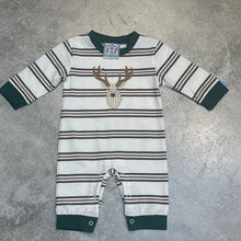 Load image into Gallery viewer, BOYS DEER APPLIQUE ROMPER
