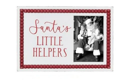 SANTA TRADITIONAL 4X6 PICTURE FRAME