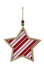 Load image into Gallery viewer, WOOD WINTER WHIMSY STAR SHAPED
