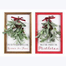 Load image into Gallery viewer, MISTLETOE WALL SIGN
