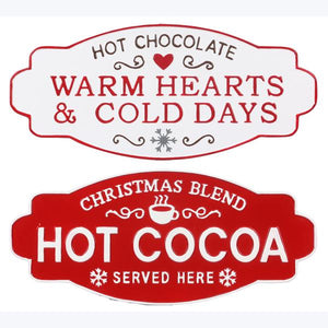 COCOA & COOKIES WALL SIGN