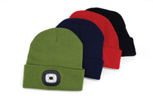 Load image into Gallery viewer, RECHARGEABLE LED BEANIE-OWN THE NIGHT
