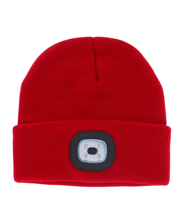 RECHARGEABLE LED BEANIE-OWN THE NIGHT