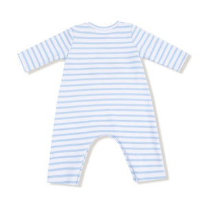 SNAP SHOULDER ROMPER - TRACTOR