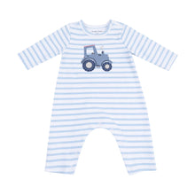 Load image into Gallery viewer, SNAP SHOULDER ROMPER - TRACTOR
