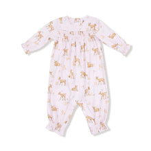 Load image into Gallery viewer, LITTLE FAWN SMOCKED ROMPER
