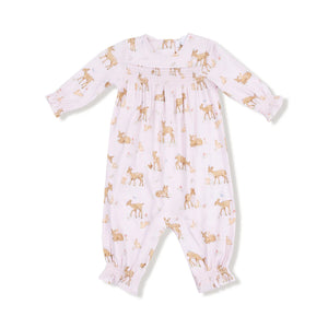 LITTLE FAWN SMOCKED ROMPER