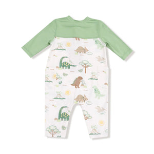 BABY LOVES DINO ROMPER