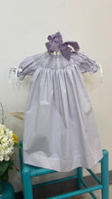 Load image into Gallery viewer, FAITH SMOCKED LAVENDER BISHOP
