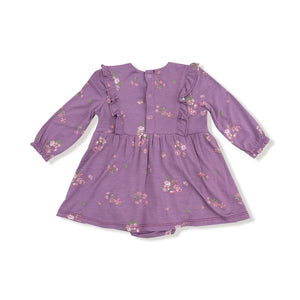 RUFFLE L/S BUBBLE W/SKIRT - WOODSORREL