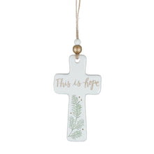 Load image into Gallery viewer, MESSAGE CROSS SHAPE ORNAMENTS
