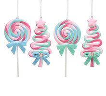 Load image into Gallery viewer, CANDY TREES / SUCKERS CLAY DOUGH ORNAMENT
