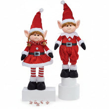 Load image into Gallery viewer, DECOR PLUSH ELF FAMILY
