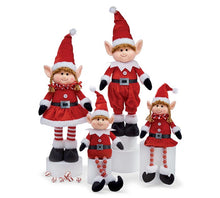 Load image into Gallery viewer, DECOR PLUSH ELF FAMILY

