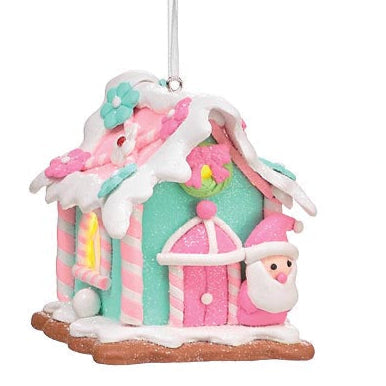 LIGHTED GINGERBREAD HOUSE