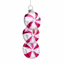 Load image into Gallery viewer, ASSORTED PEPPERMINT CANDY ORNAMENT
